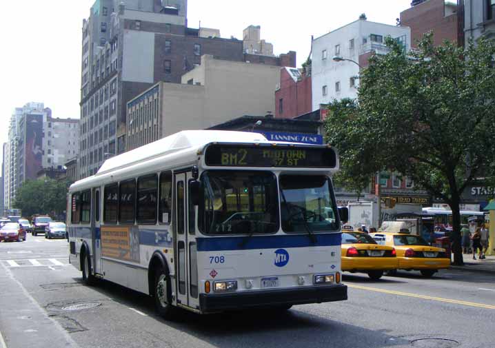 MTA Orion V CNG 708 ex Command Bus Co